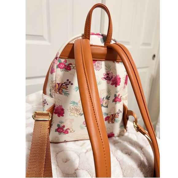 Loungefly Disney Princess Fall Floral Mini Backpack main image 3